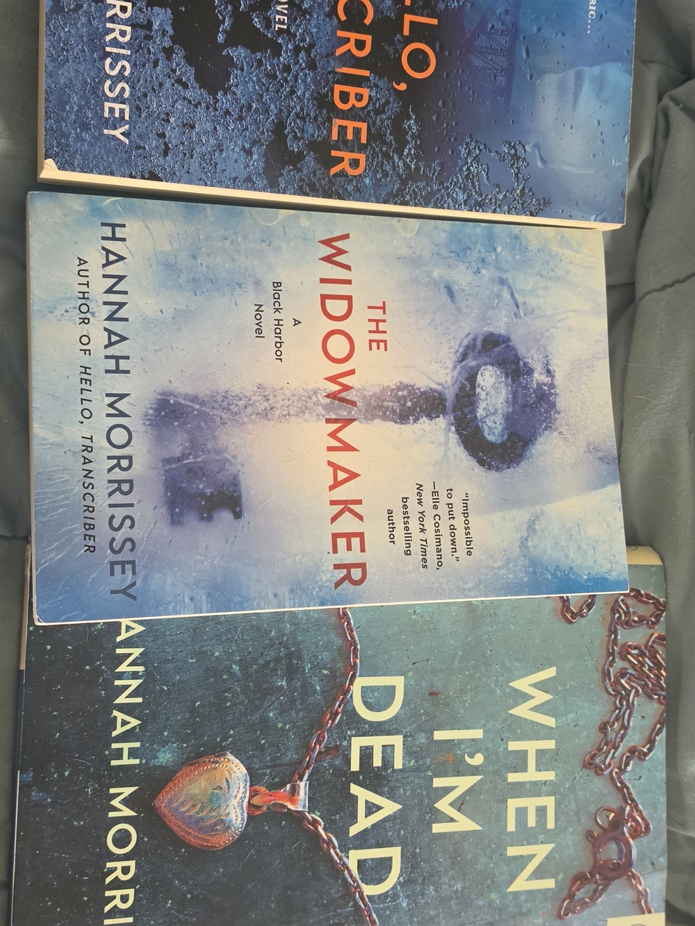 Blue 'The Widowmaker' Paperback Novel